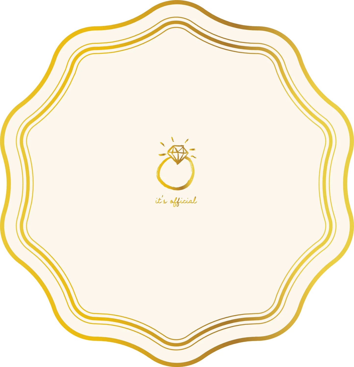 It's Official Icon Party Plates