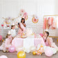 Paper Fan Set: Princess (Pink & Gold)