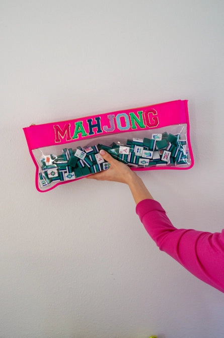 Pink "Mahjong" Bag