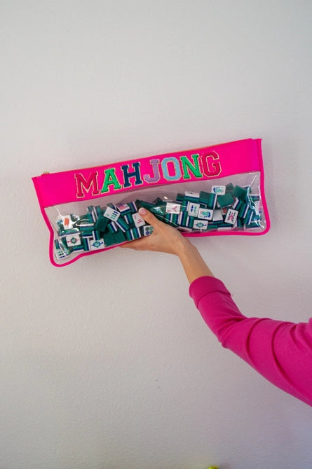 Pink "Mahjong" Tile Bag