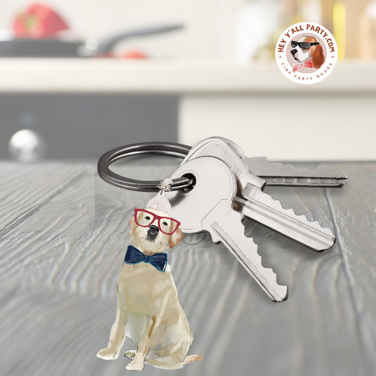 Juiced Up Ole Miss Acrylic Keychain