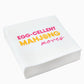 "Egg-cellent Mahjong Moves" Cocktail Napkins