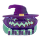 Glow-in-the-Dark Jack-O'-Lantern Hair Clips (Multiple Color Options)