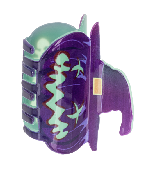 Glow-in-the-Dark Jack-O'-Lantern Hair Clips (Multiple Color Options)