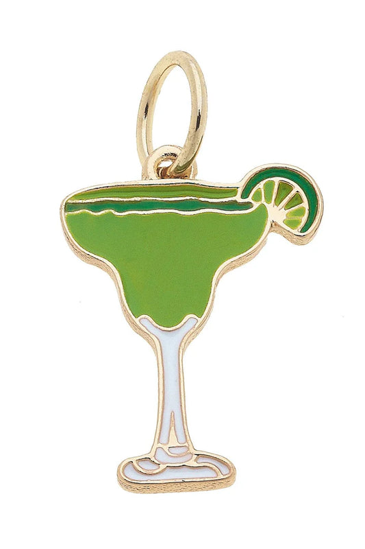 Margarita Enamel Drink Charm
