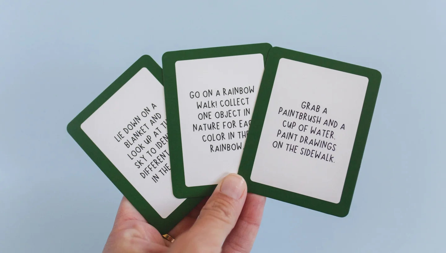 Outdoor Busy Ideas Cards