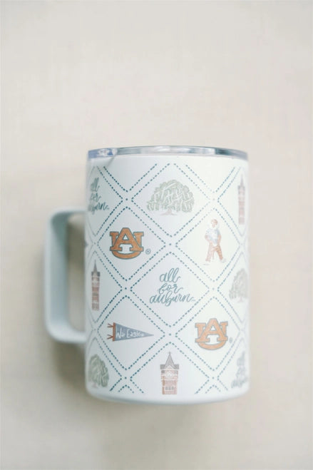 16 oz. Insulated Auburn University Mug