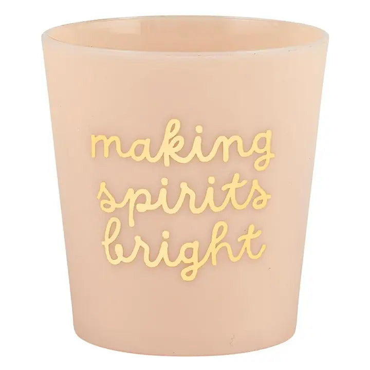 "Making Spirits Bright" Frost Flex Shot Glasses