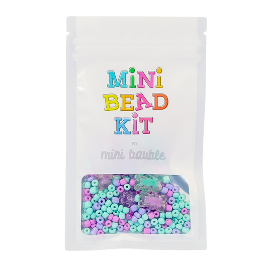 Mini Bauble Bead Kit: Blueberry Medley