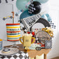 Checkered Flag Paper Table Runner
