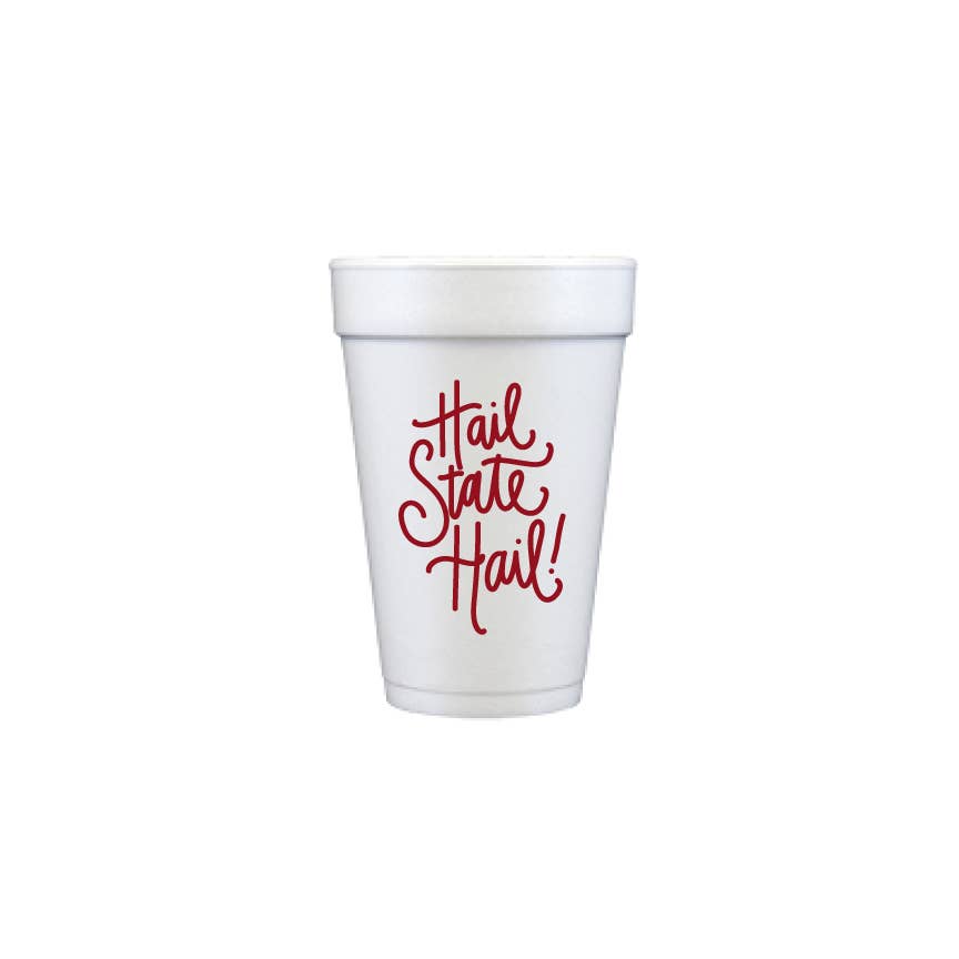 Foam Cups: Hail State Hail!