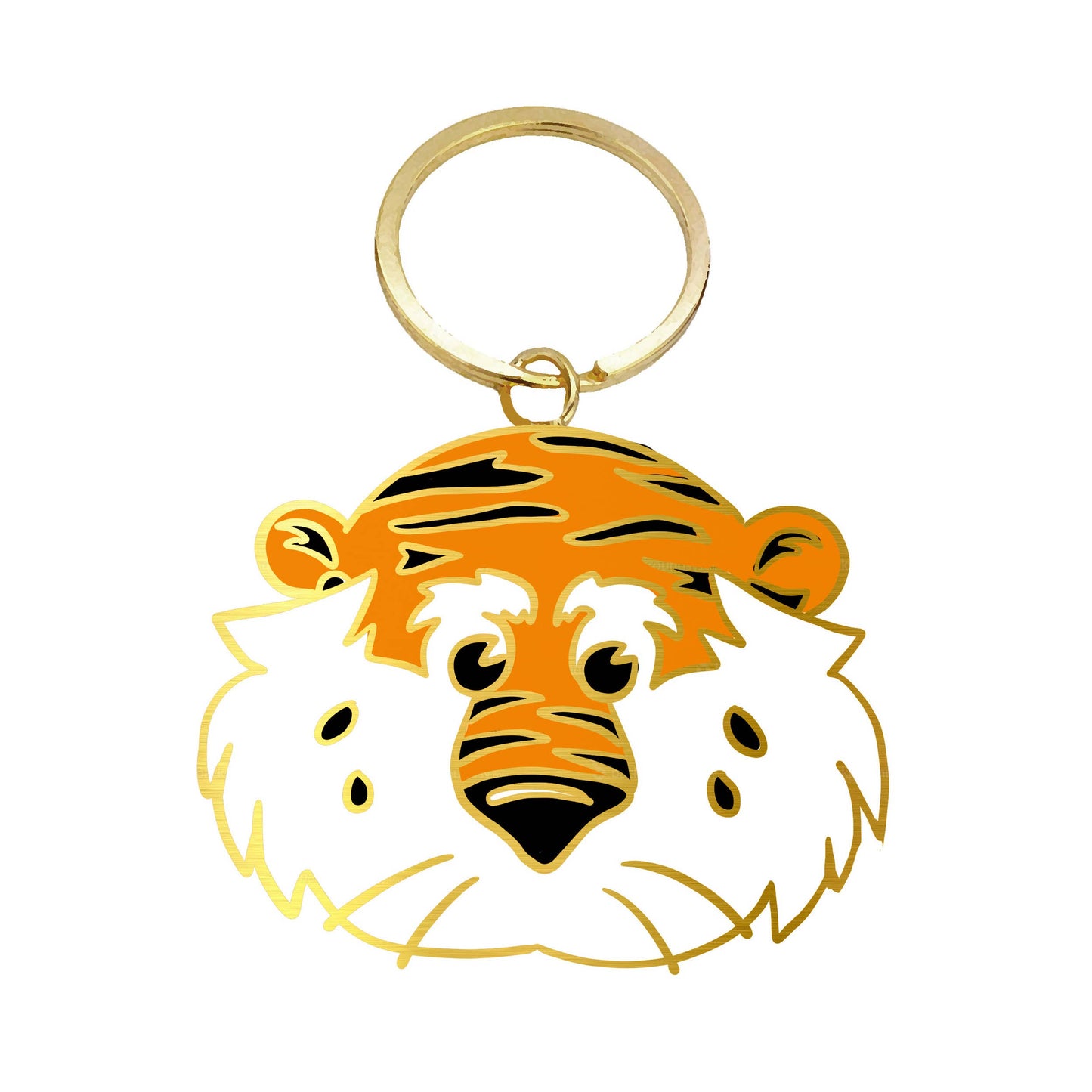 Auburn University Aubie Enamel Keychain