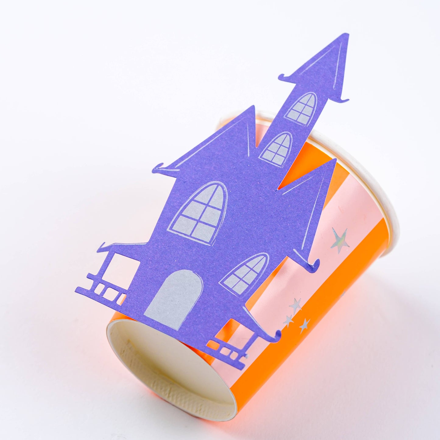 Haunted House 3D Paper Cups