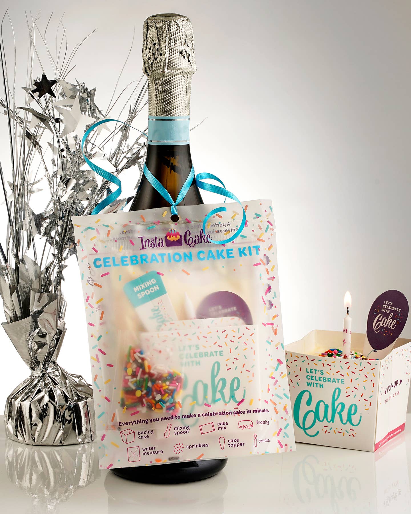 InstaCake Celebration Cake Kit: Double Chocolate