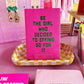 Be the Girl Journal: Hot Pink