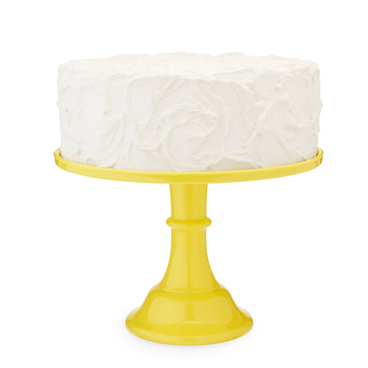 Melamine Cake Stand: Yellow