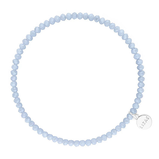Fineville 3mm Crystal Bracelet: Arctic Blue
