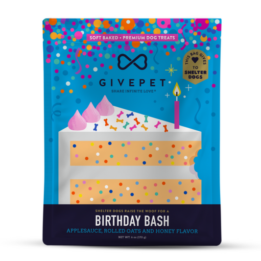 Birthday Bash Soft-Baked Dog Treats (6oz)