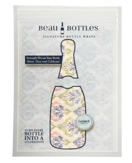 Beau Bottles Grandmillienial Pastel Jewels Bottle Wrap (La Marca Edition)