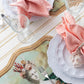 Antique Gold Stripe Paper Table Runner