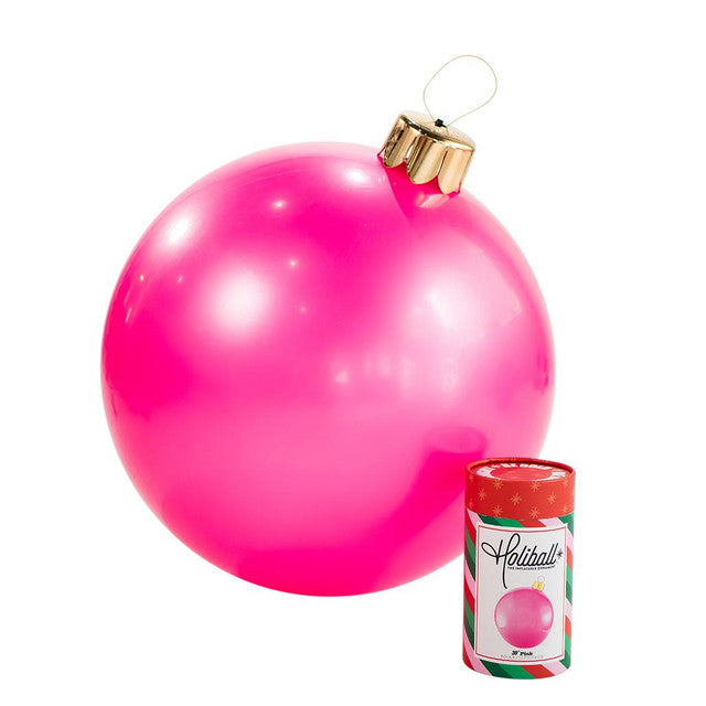 Pink Holiball Inflatable Ornament: Large (30")