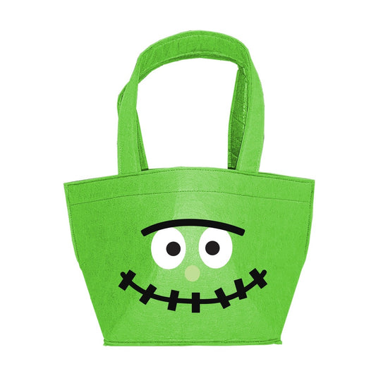 Franky Green Felt Treat Bucket