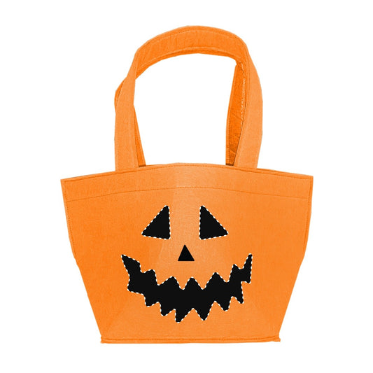 Jack-O-Lantern Felt Treat Bucket