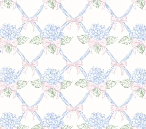 Beau Bottles Hydrangea Lattice Bottle Wrap (La Marca Edition)