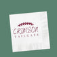 Crimson Tailgate Alabama Cocktail Napkins