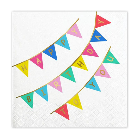 Happy Birthday to You Cocktail Napkins