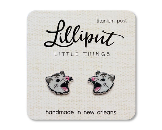 Hypoallergenic Earrings: Possum