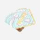 Mahjong Striped Paper Cocktail Napkins