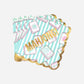 Mahjong Striped Paper Cocktail Napkins