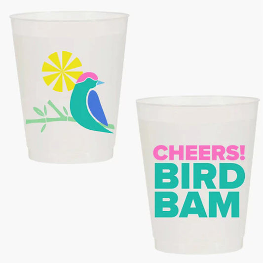 Cheers Bird Bam Frost Flex Cups