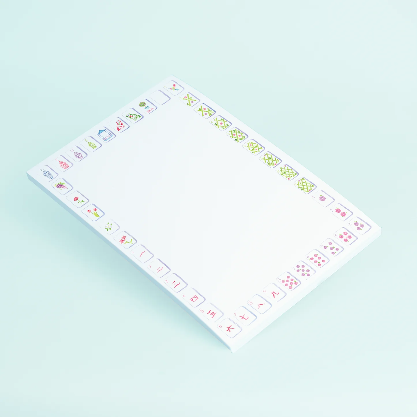 Mahjong Tile Notepad