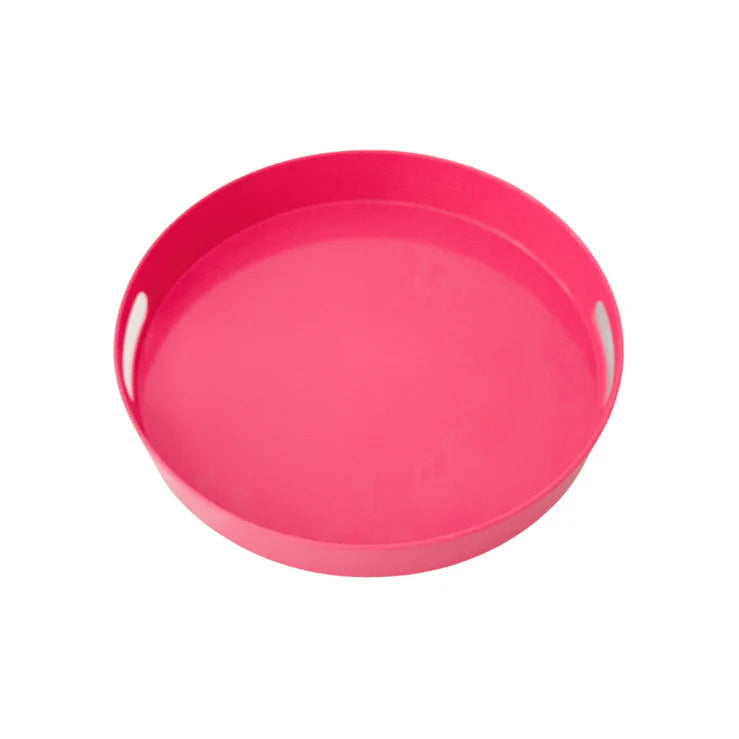 Hot Pink Melamine Serving Tray