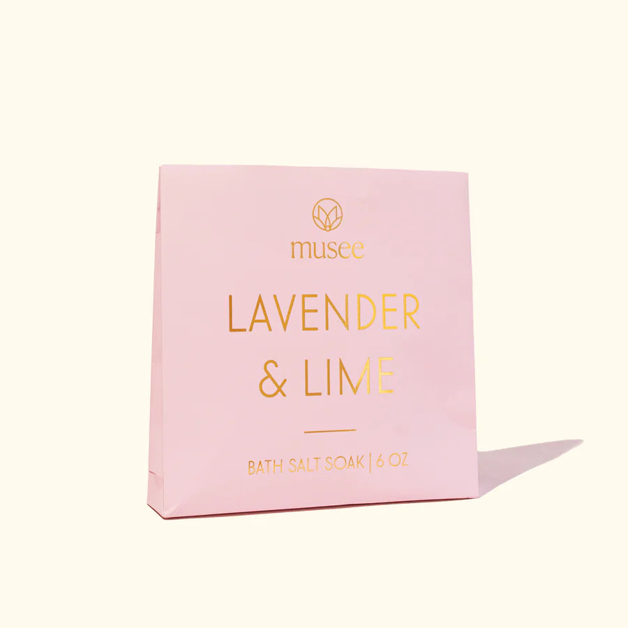 Lavender and Lime Mini Bath Salts