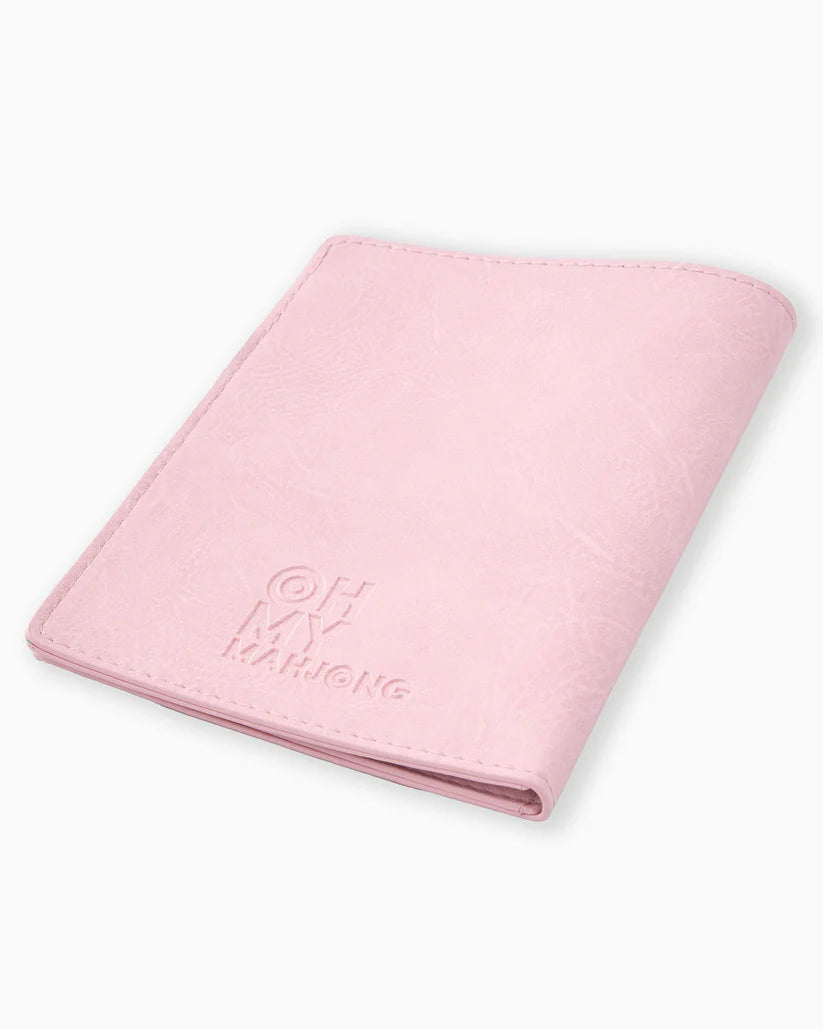 Light Pink Mahjong Card Folio