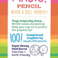 Magic Pencil & Eraser Set: White