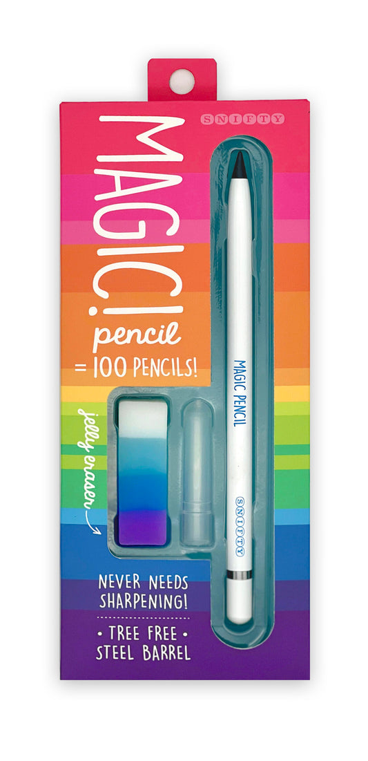 Magic Pencil & Eraser Set: White