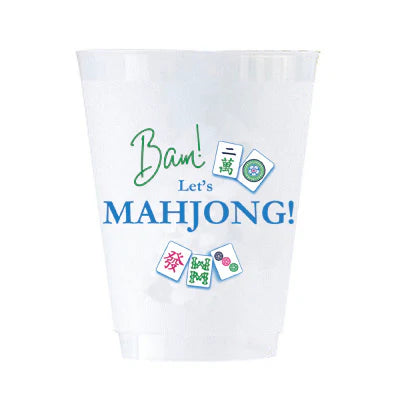 Bam! Let's Mahjong! Frost Flex Cups