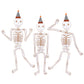 Vintage Giant Halloween Jointed Skeletons