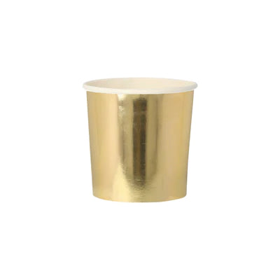 Tumbler Cups: Gold