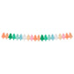 Tissue Paper Christmas Tree Garlands