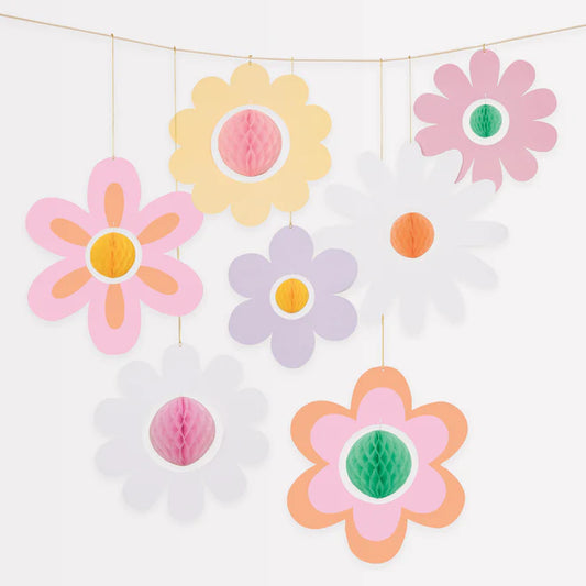Groovy Flower Hanging Decorations