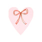 Heart with Bow Napkins