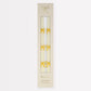 Gold Bow Taper Candles
