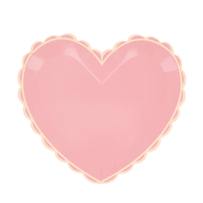 Large Plates: Pastel Hearts