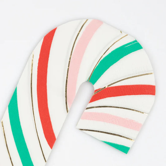 Stripy Candy Cane Napkins