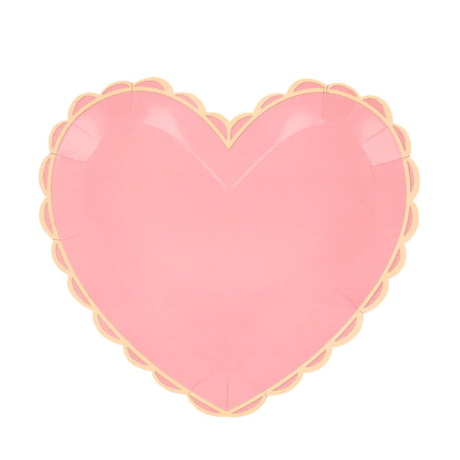 Large Plates: Pastel Hearts